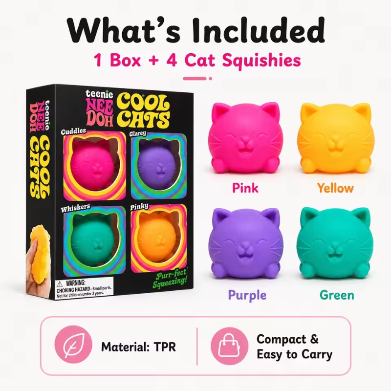 Party Favor Bag - Trending Needoh Mini 4 Pack Set