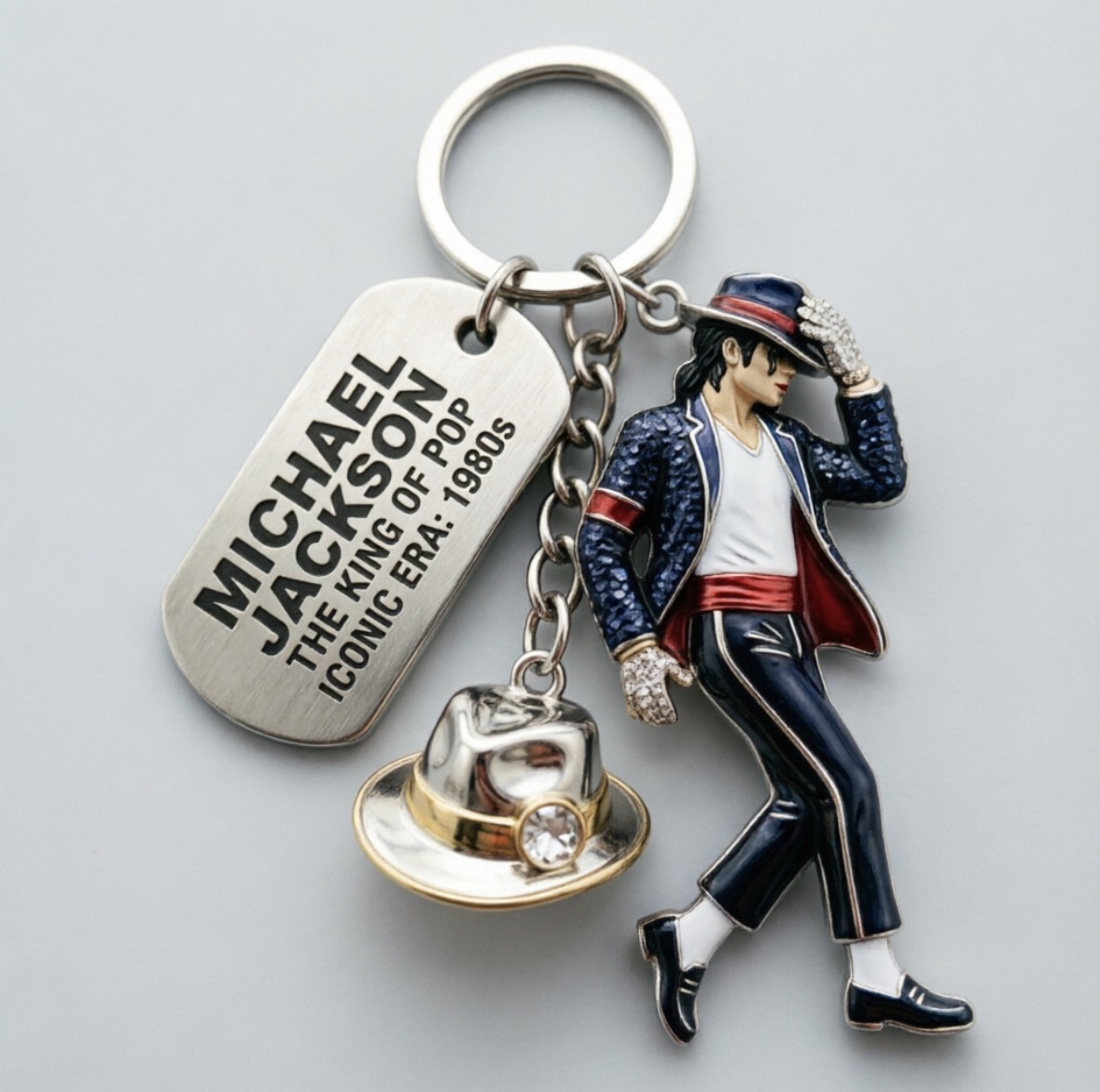 Event Party - Michael Jackson Keychain Backpack Bags Pendant