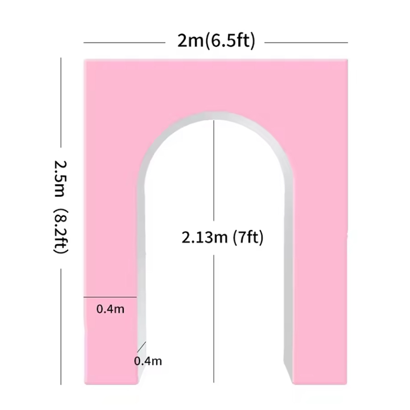 2x2.5M 3D Balloon Arch Stand f - Balloon Arch Kit 评论和价格