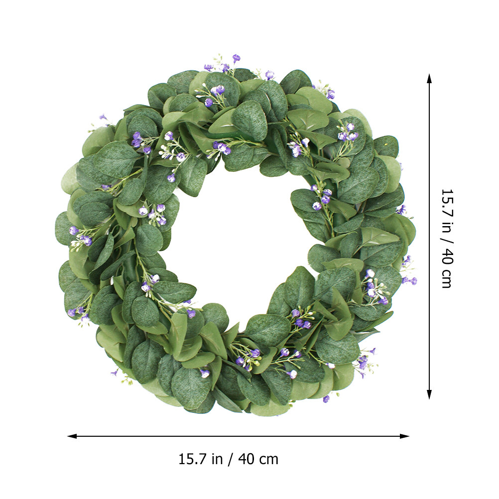 Hanging Wreath Simulation Leaf - Event Party Shop 评论和价格