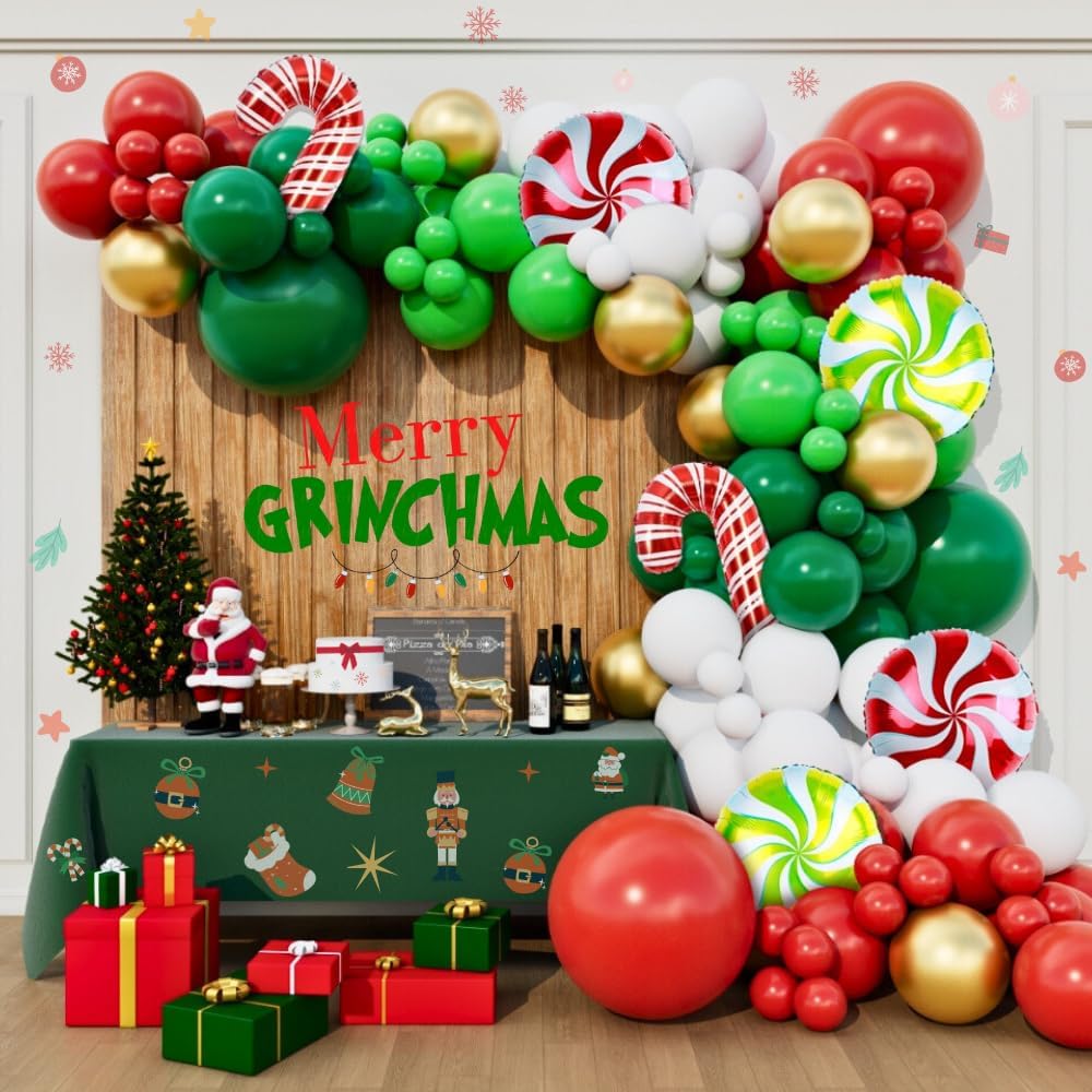 Christmas Balloon Arch Garland - Balloon Arch Kit 评论和价格