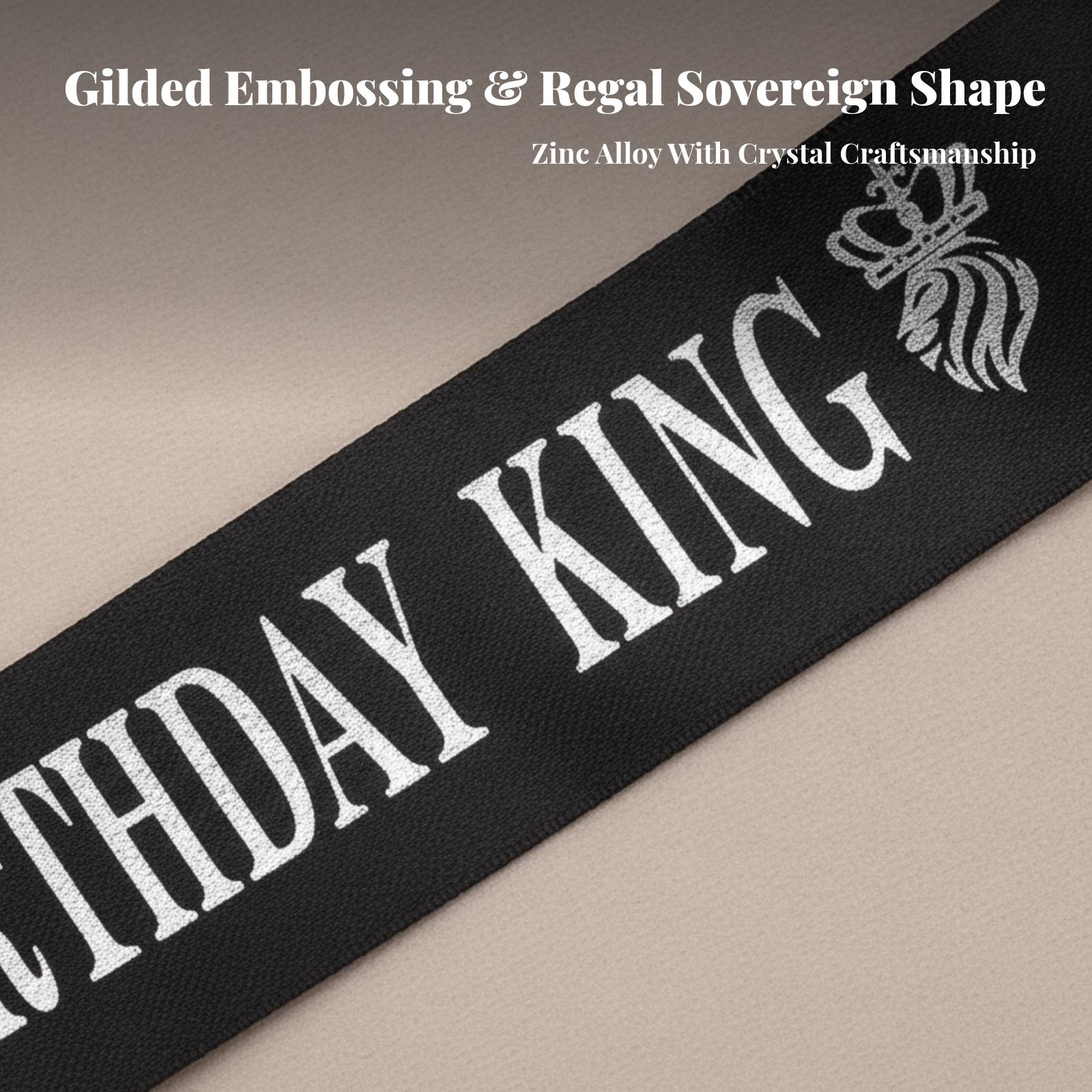 Glitter Party Crown Birthday K - Birthday Sash Glitter 评论和价格