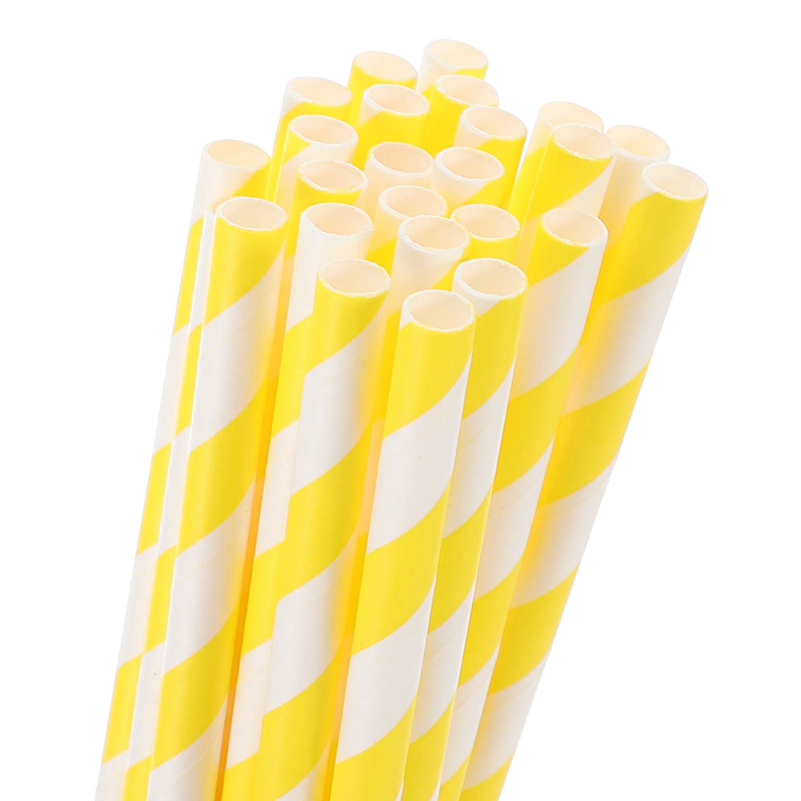 100Pcs Colorful Paper Straws D - Paper Straw Color 评论和价格