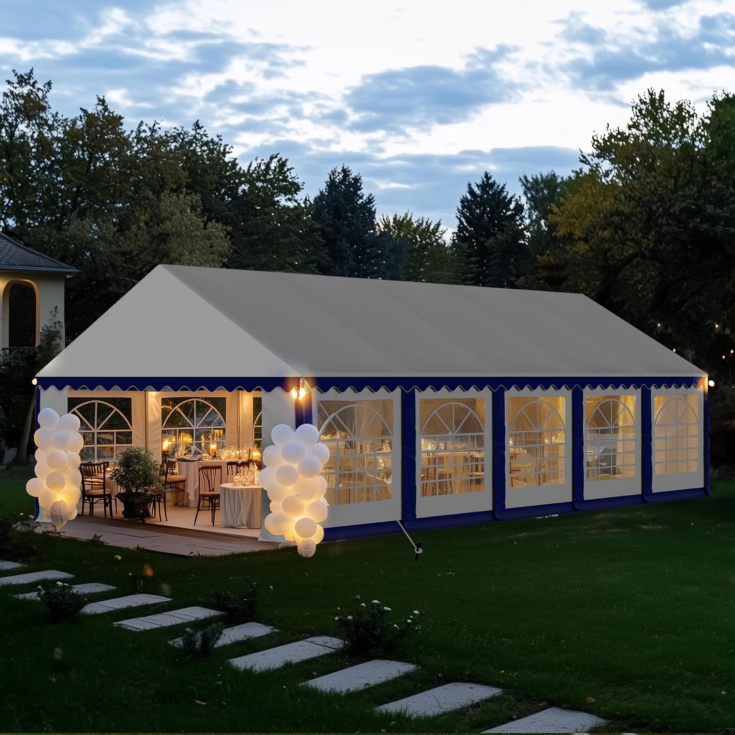 Tent for Party 16x32ft, Weddin - Event & Party Supply 评论和价格