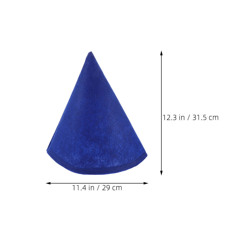 6Pcs Felt Cone Gnome Hats Birt - Party Hat Cone 评论和价格