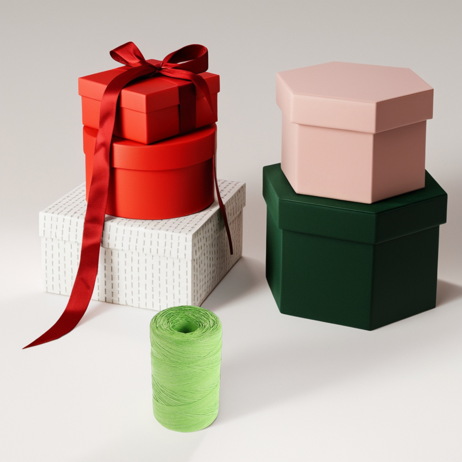 Flat Raffia Paper String Color - Papercraft Supply Ribbon 评论和价格