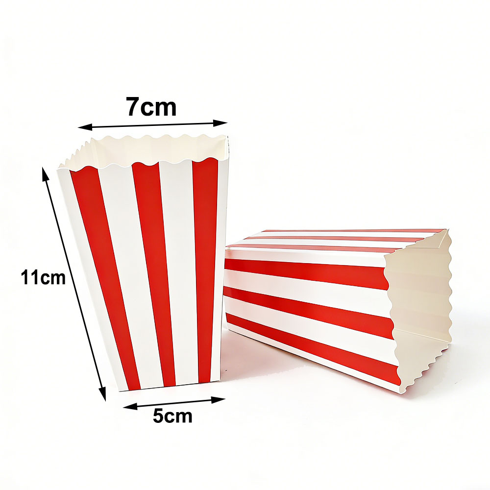 10-50Pcs Popcorn Paper Boxes B - Cotton Candy Cone 评论和价格